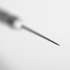 Surgical instrument 85mm needle, monopolar, straight 