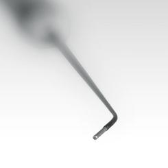 Chirurgisches Instrument 85mm Nadel, monopolar, abgewinkelt 