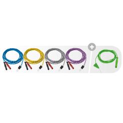 Doppelnadel, 4-Kanal-Set 12/1500, 2,5mm, Edelstahl 