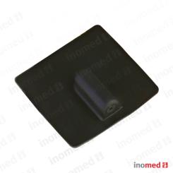 Electrode in conductive silicon  rectangular, 85x60mm 