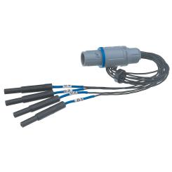 Adaptor cable 1/4 for grid electrode cable 
