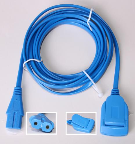 Câble pour électrode neutre au LG2 clip p. languette de raccordement 