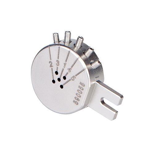 Electrode holder f. MicroDrive f. electrodes with depth marks 